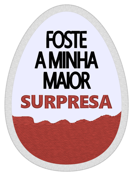 Emblema Kinder "foste a minha maior surpresa"