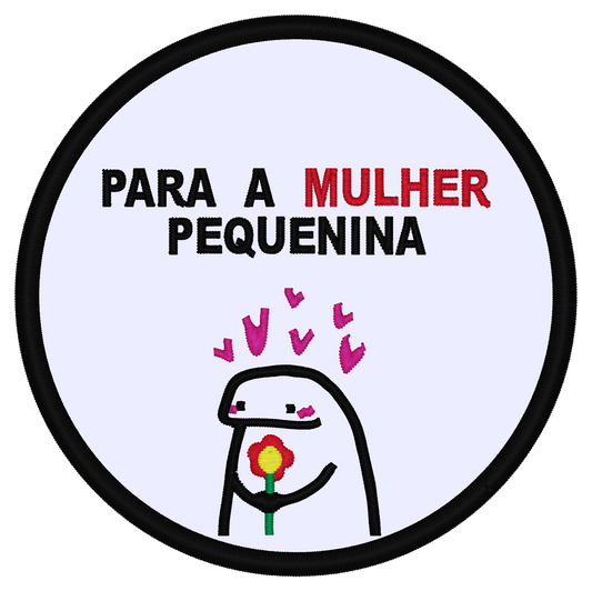 Emblema Mulher pequenina