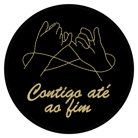 Emblema Contigo até ao fim