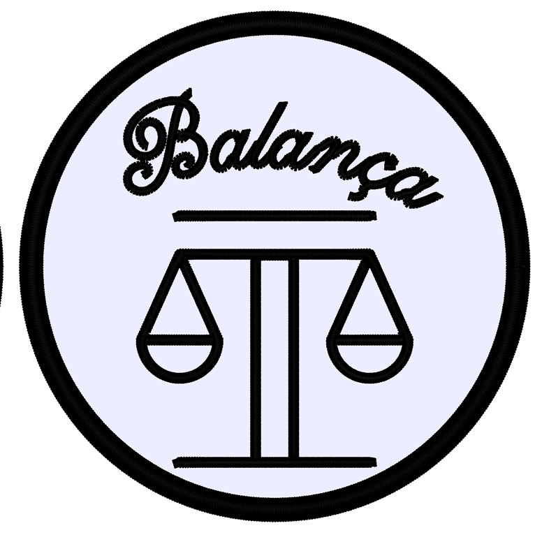 Emblema Signos Balança