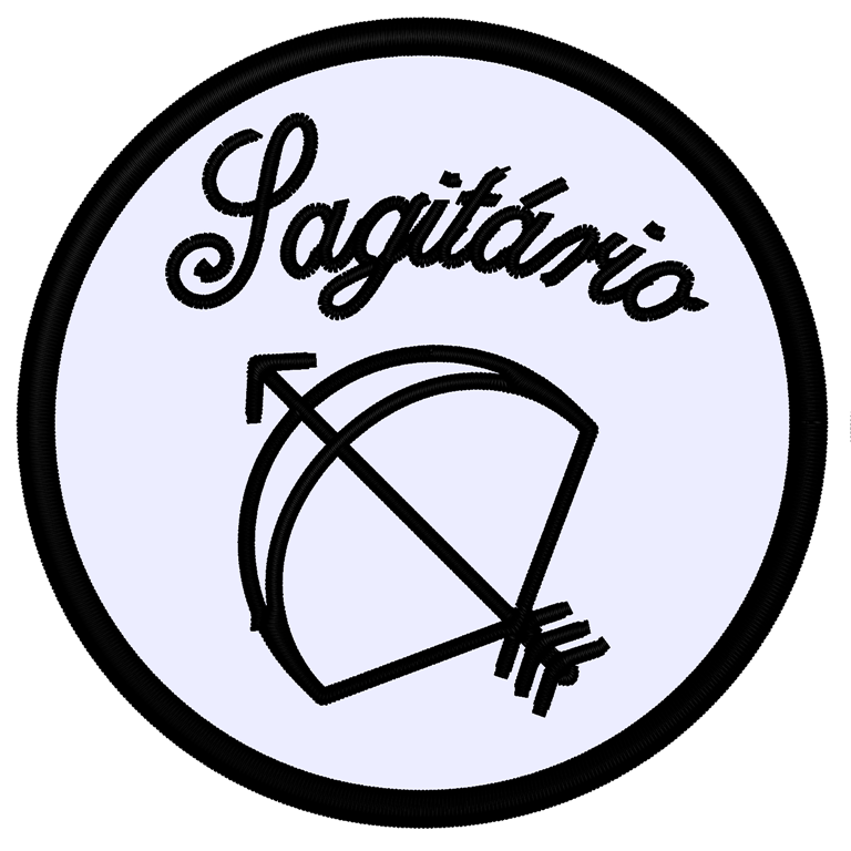 Emblema Signos Sagitário