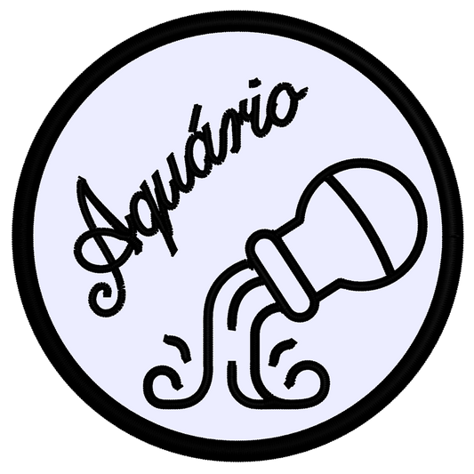 Emblema Signos Aquário