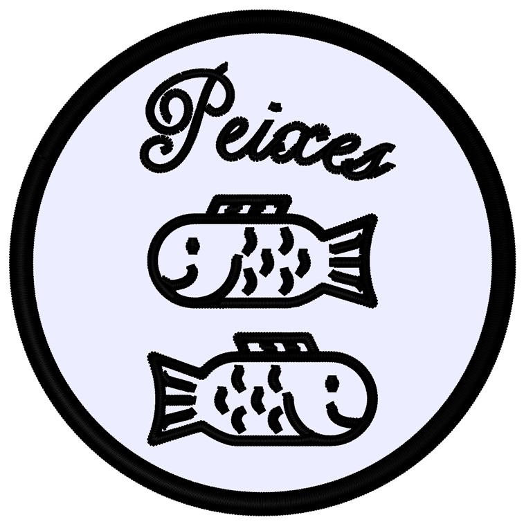 Emblema Signos Peixes
