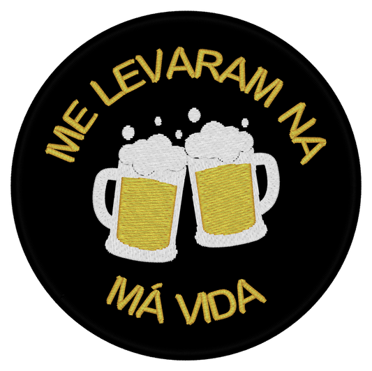 Emblema Me levaram na má vida