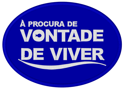 Emblema à procura de vontade de viver