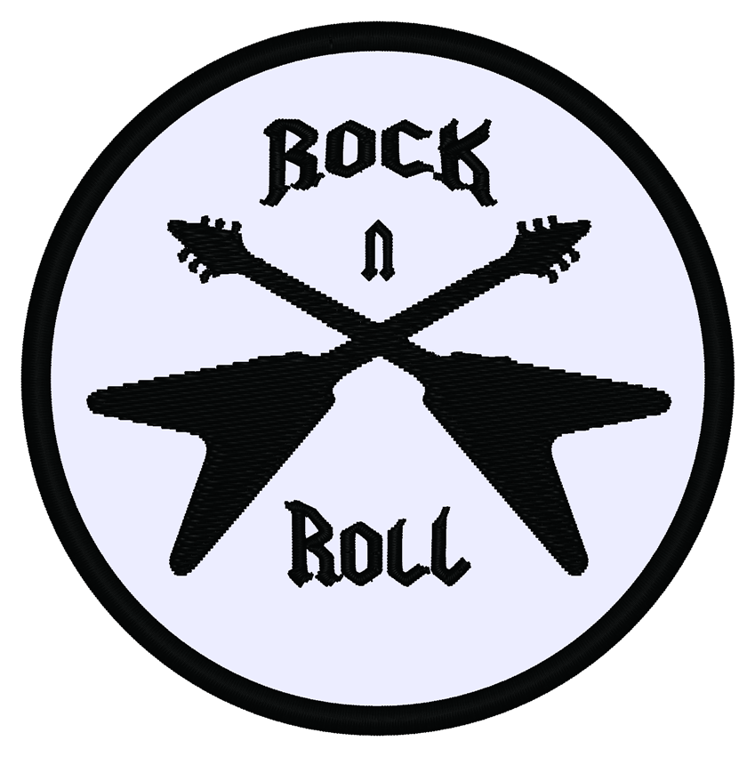 Emblema Rock n Roll
