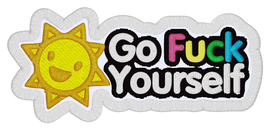 Emblema "Go Fuck yourself"