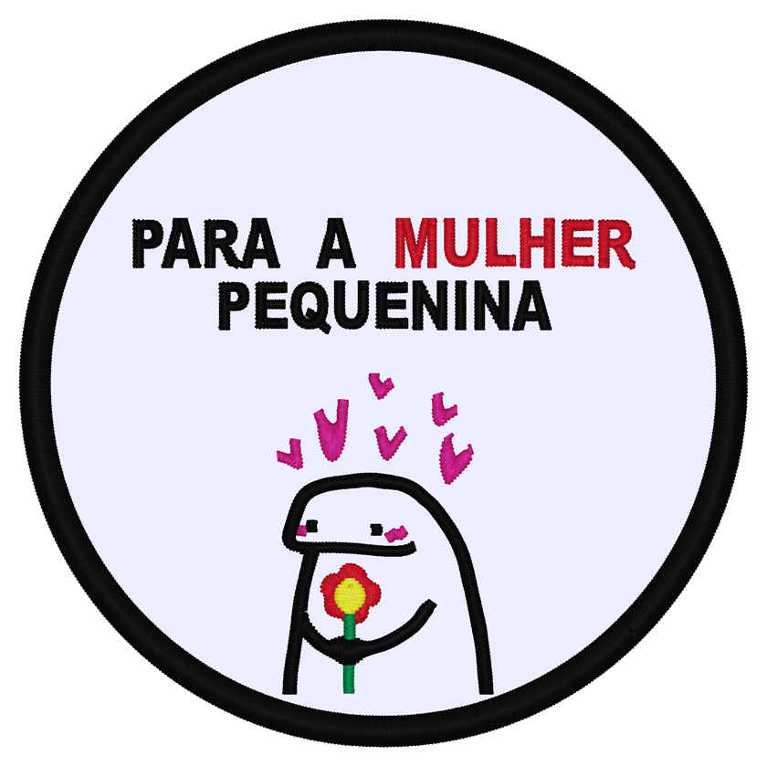 Emblema Mulher pequenina
