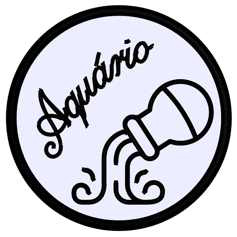 Emblema Signos Aquário