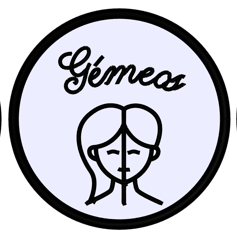 Emblema Signos Gémeos